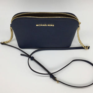 Michael Kors Navy Crossbody Bag